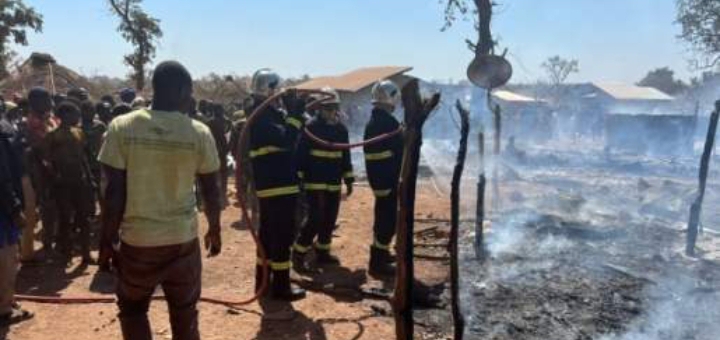 Kédougou : Incendie à Bantaco Plus de 200 Cases ( NIAFA)réduites en cendres