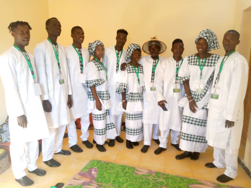 La troupe Silabakoto de Goudomp à Kaffrine pour le FESNAC