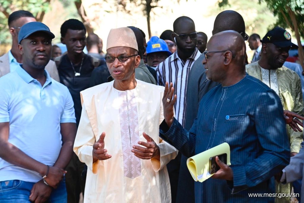 Moussa Baldé en visite au campus de l’Ucad « 